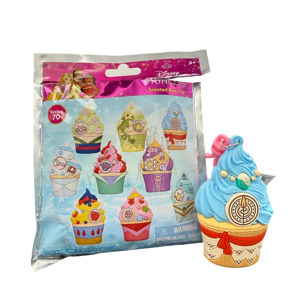 Disney Scented Cupcake Bag Clip Moana - Coconut Scented